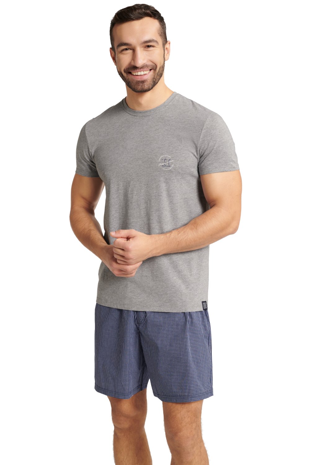 E-shop Pánske pyžamo 40668 Worthy grey